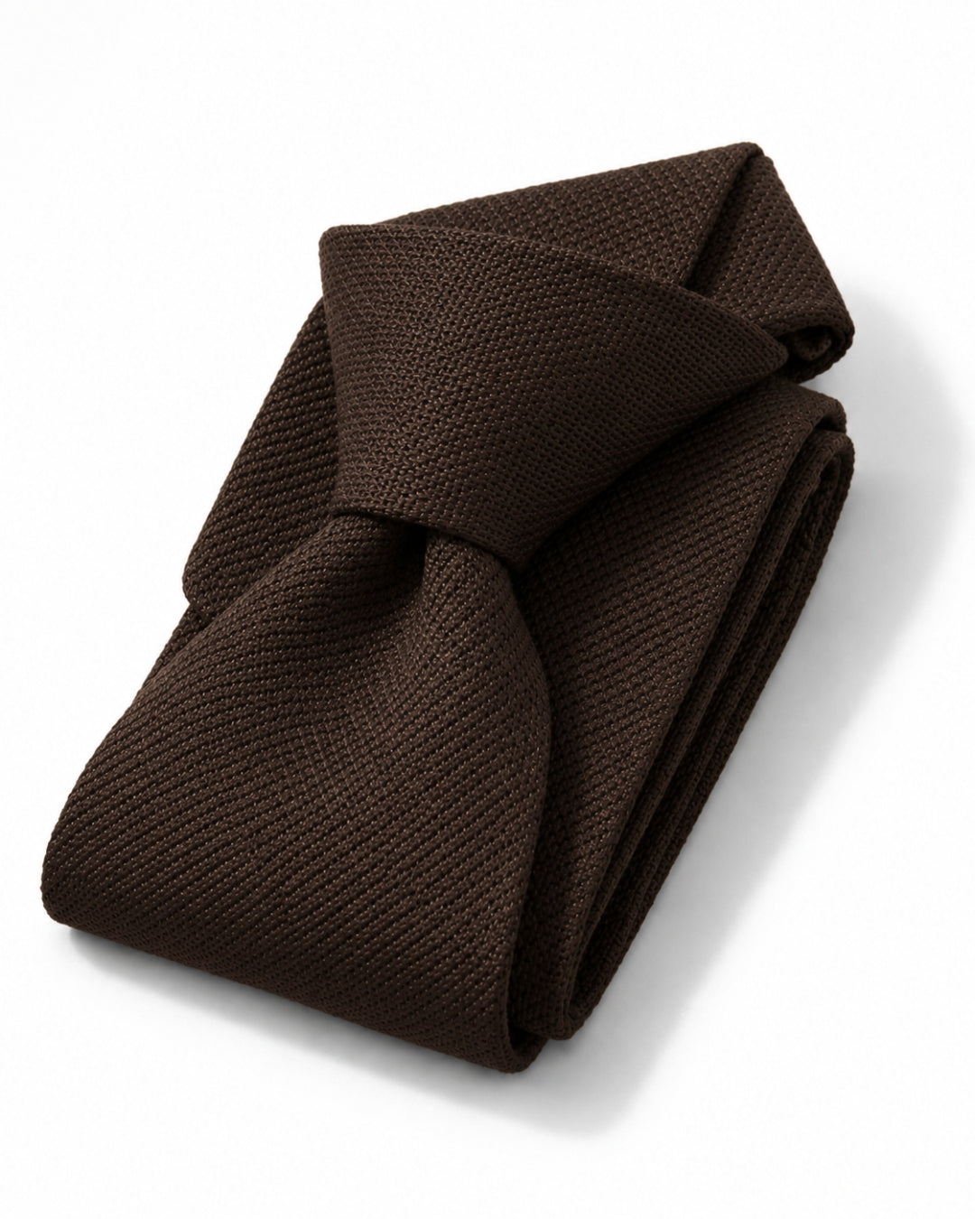 Brown Grenadine Tie
