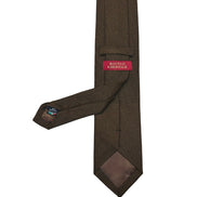 Brown Grenadine Tie