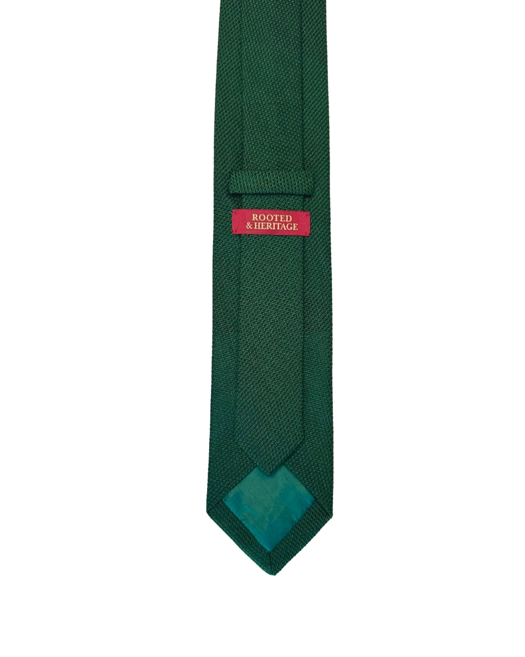 Forest Green Grenadine Tie