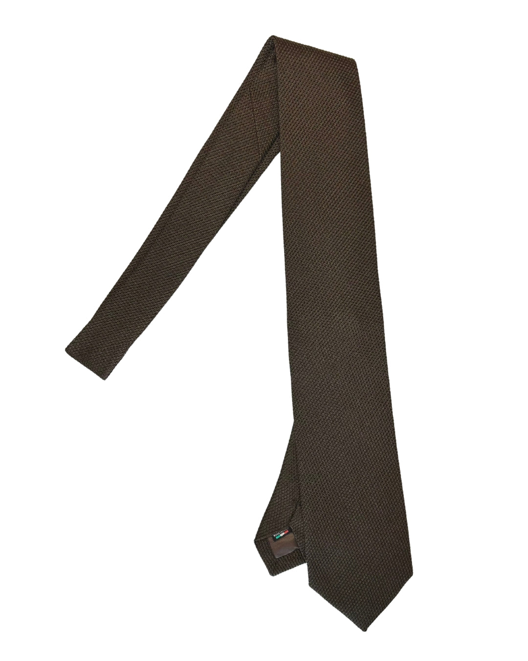 Brown Grenadine Tie