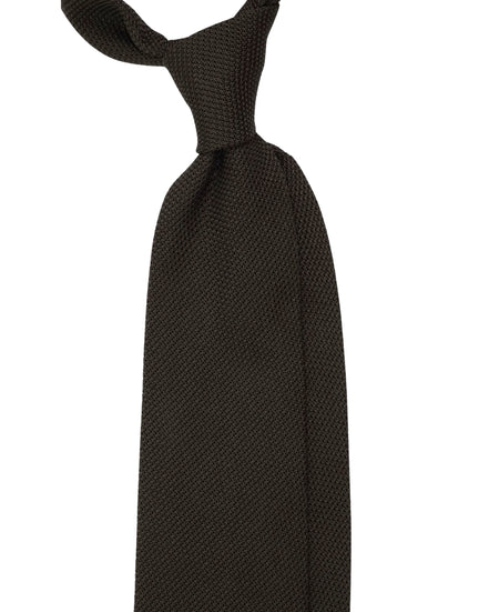 Brown Grenadine Tie