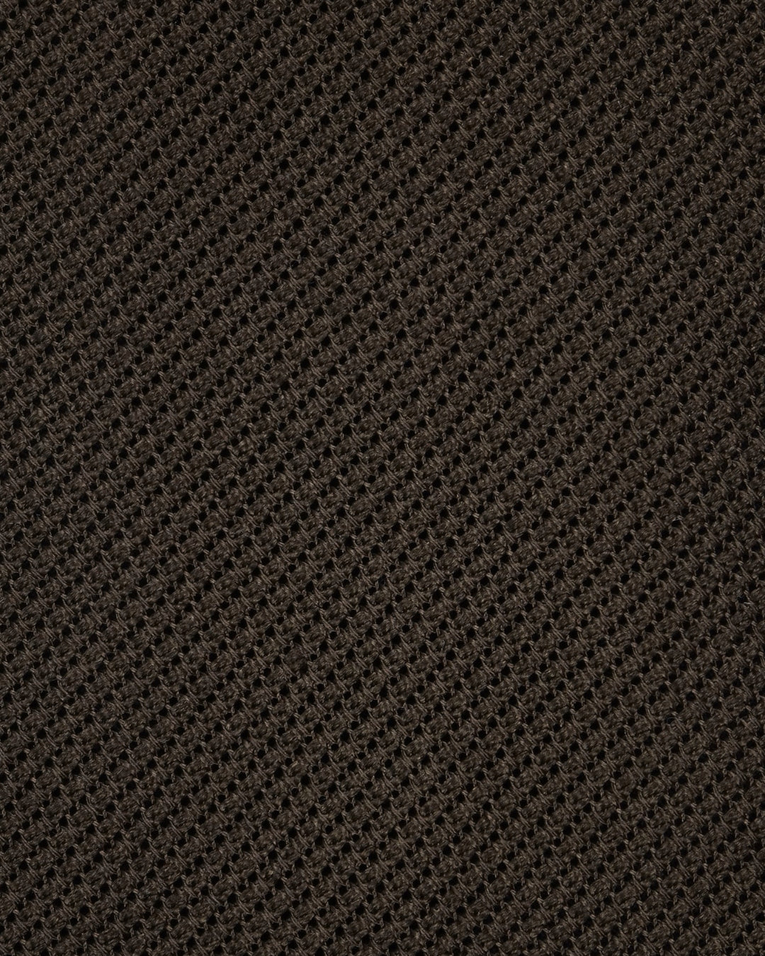 Brown Grenadine Tie
